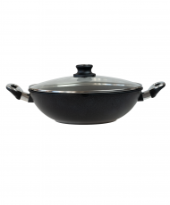 Titanový wok s poklicí 32 x 10 cm objem 4 l BAF GIGANT Newline